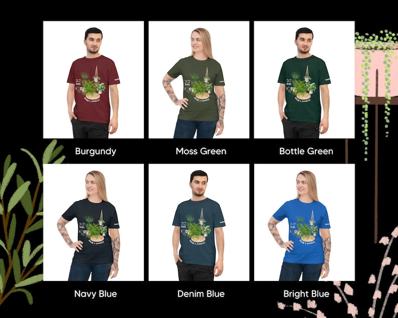 When life gives you plants, create a jungle! (Unisex t-shirt)