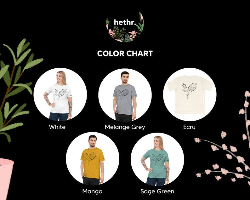 Home is where my plants are (Unisex t-shirt)