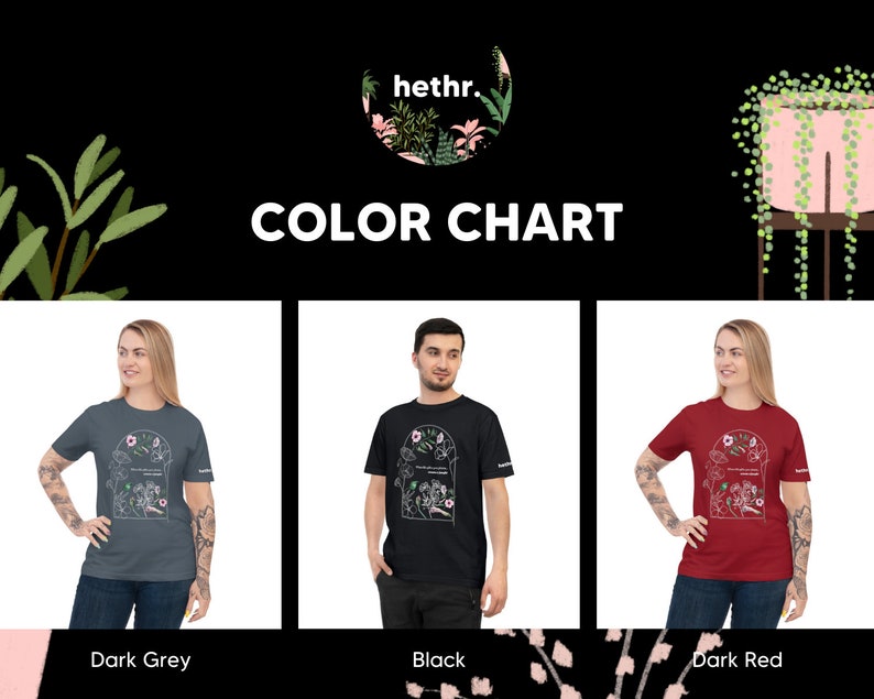 When life gives you plants, create a jungle! (Unisex t-shirt)