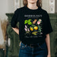 Herbology with fruit and herbs (Unisex t-shirt)