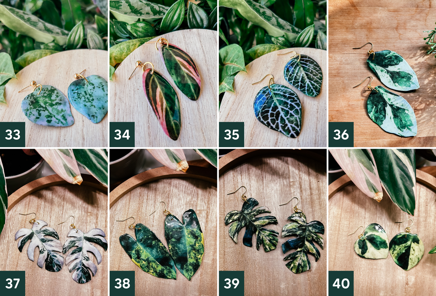 Houseplant Leaf Paper Clips