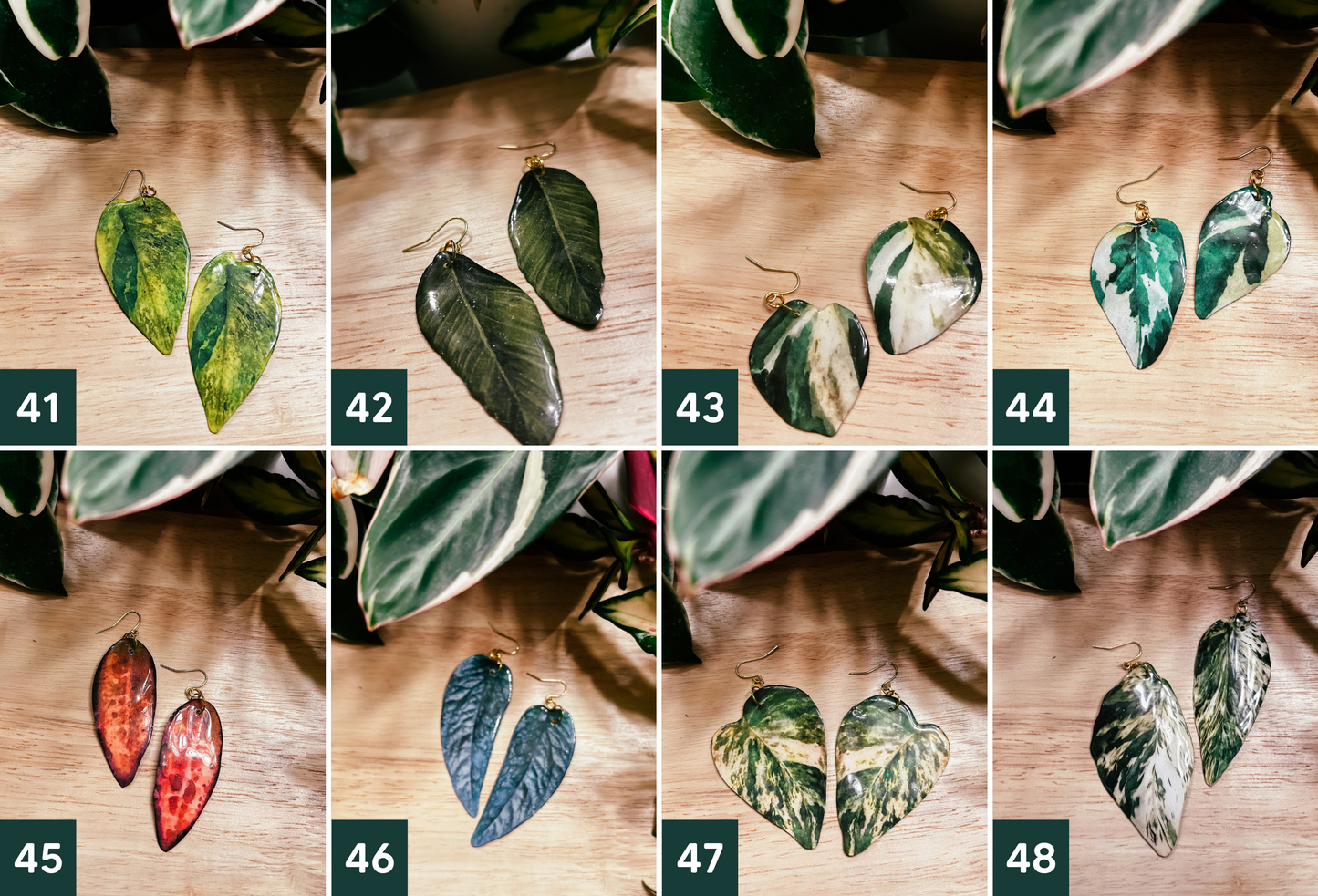 Houseplant Leaf Paper Clips