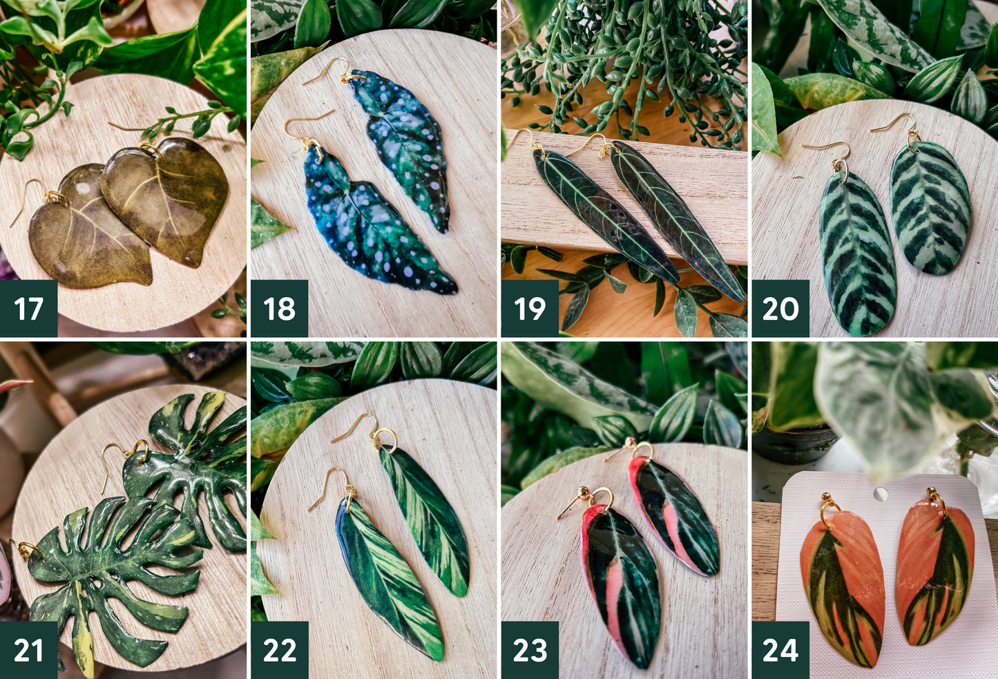 Houseplant Leaf Paper Clips