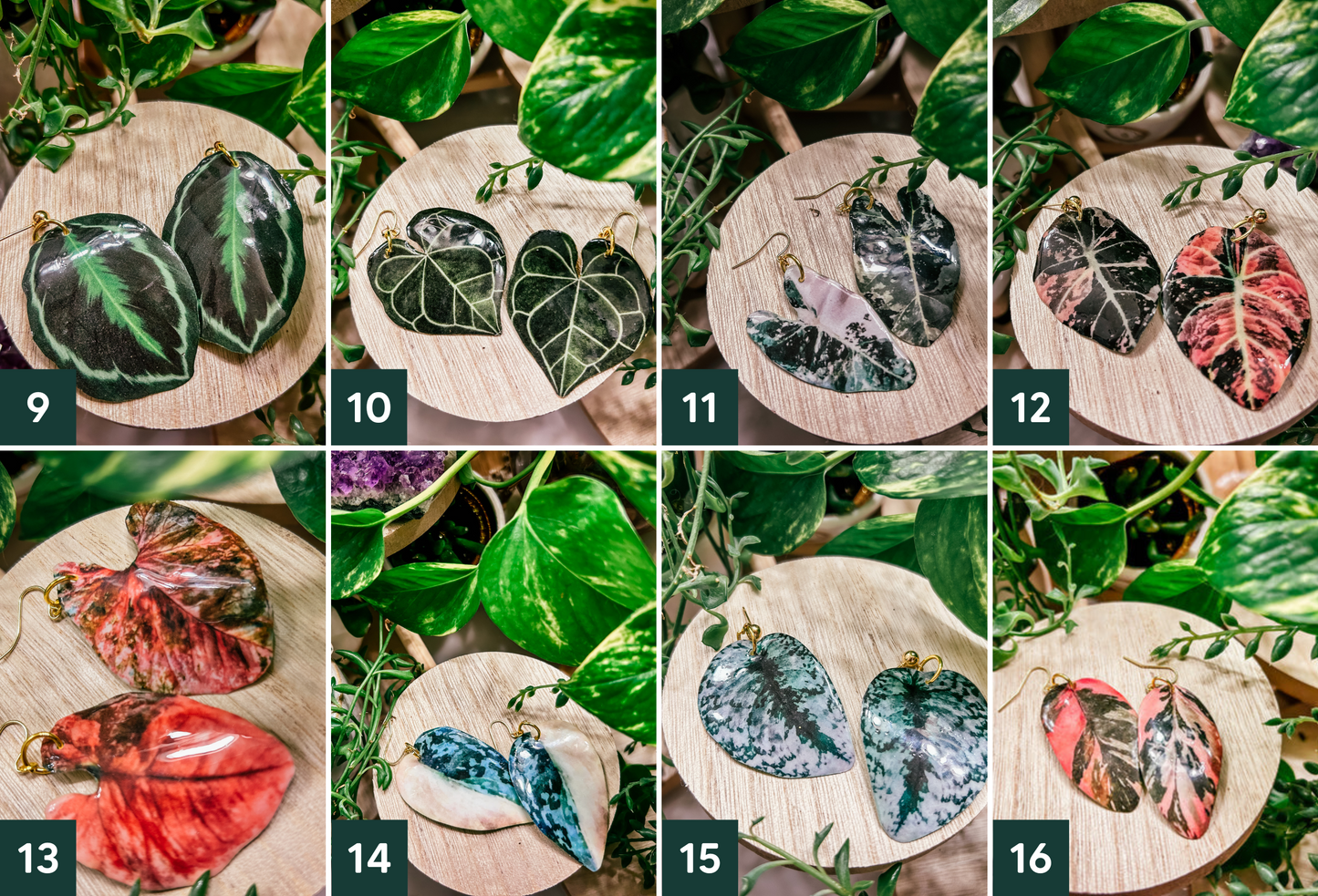 Houseplant Leaf Paper Clips